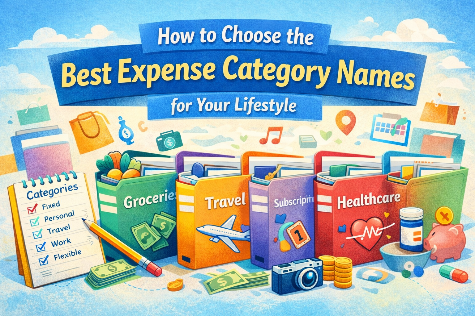 How to Choose the Best Expense Category Names for Your Lifestyle